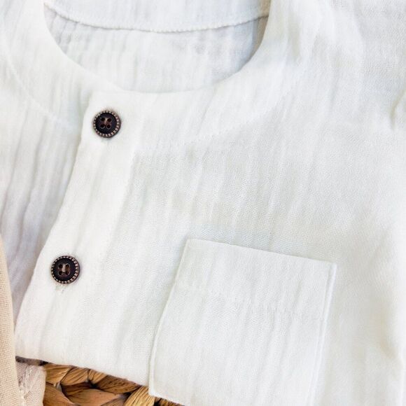 New Boys Muslin Cotton Set - Picture 4 of 4